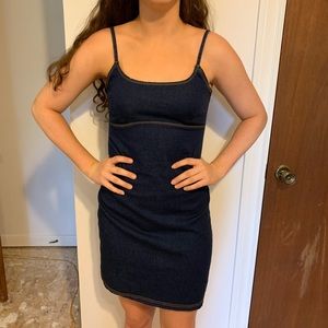 Bodycon Retro Jean dress